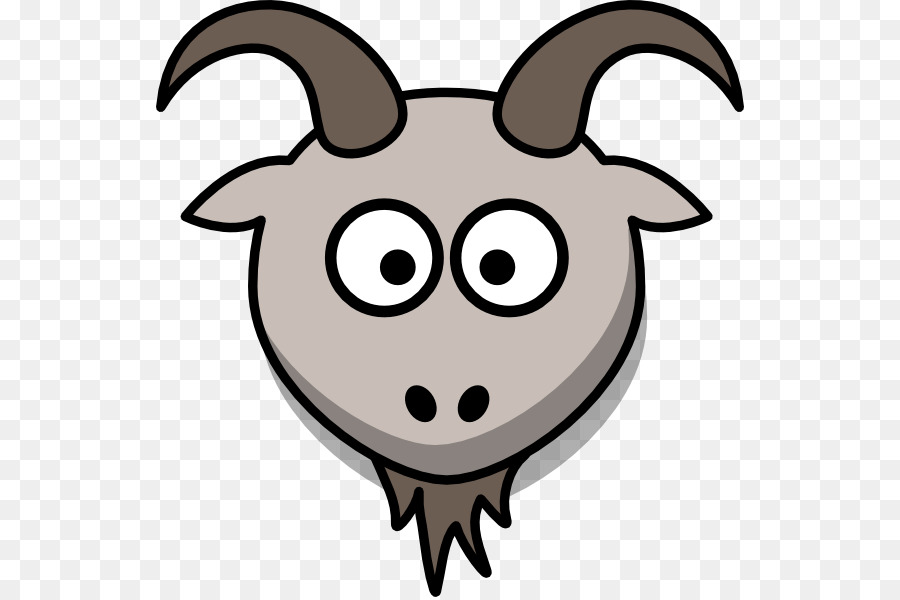 Goat Cartoon Clip art - Cartoon Bison Cliparts png download - 588*597 - Free Transparent Goat png Download.