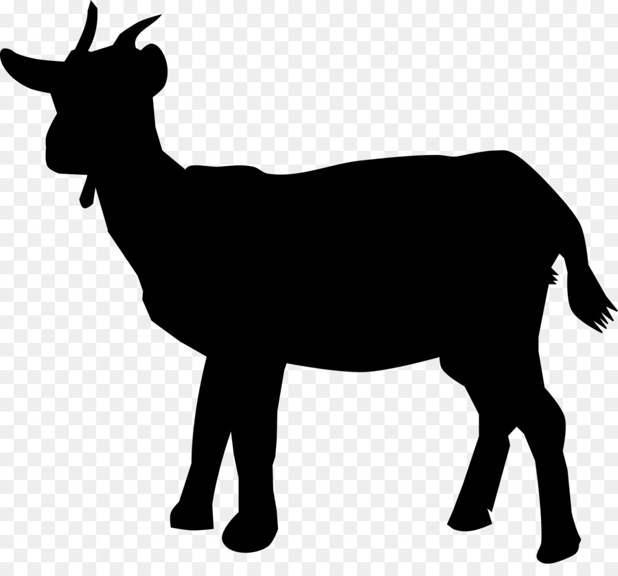 Boer goat Black Bengal goat Clip art - Silhouette png download - 2400*2193 - Free Transparent Boer Goat png Download.