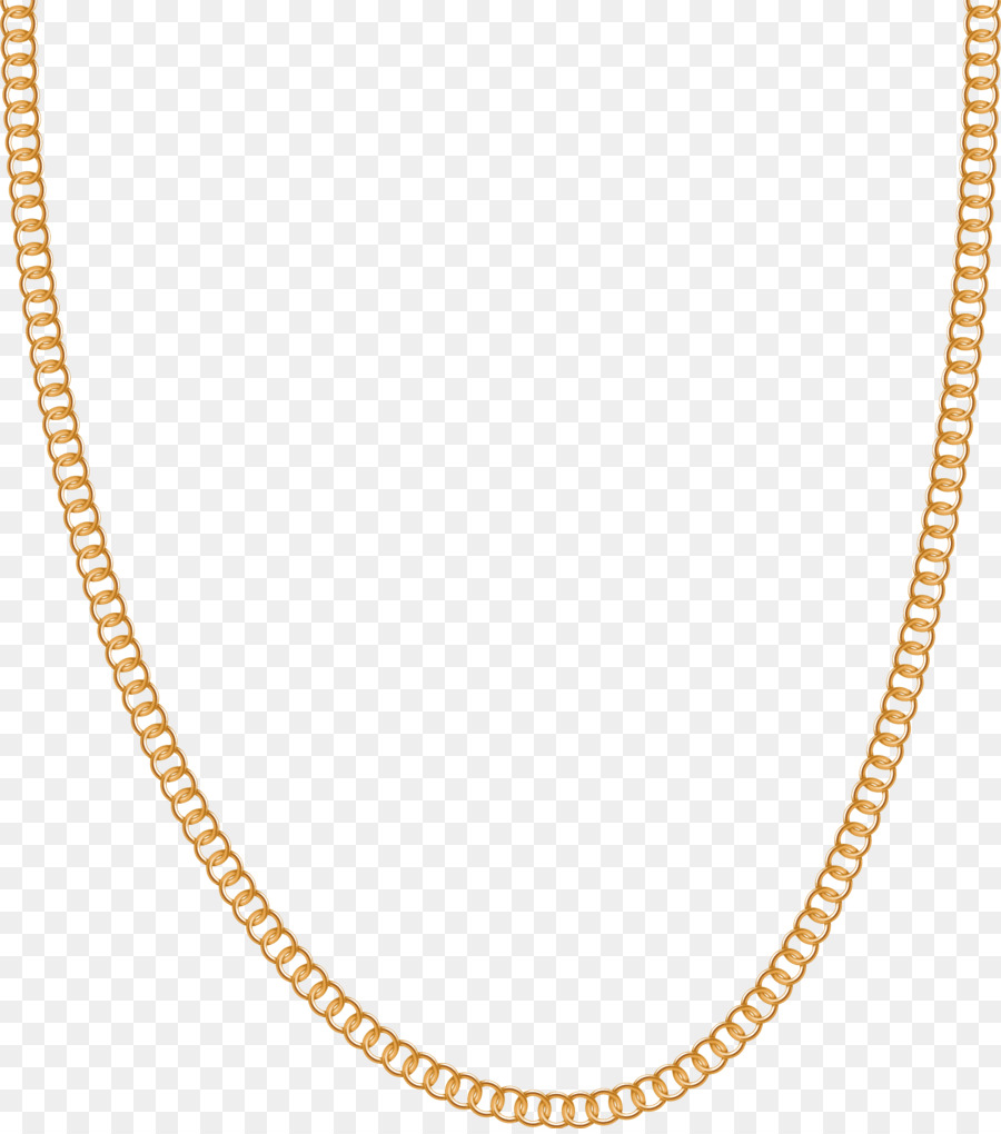 Necklace Jewellery Gold Chain Carat - Chain vector png download - 1598*1803 - Free Transparent Chain png Download.