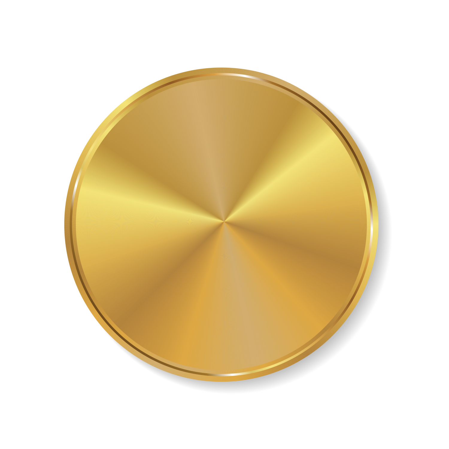Luxury Golden Circle Png Download 15001500 Free Transparent Gold