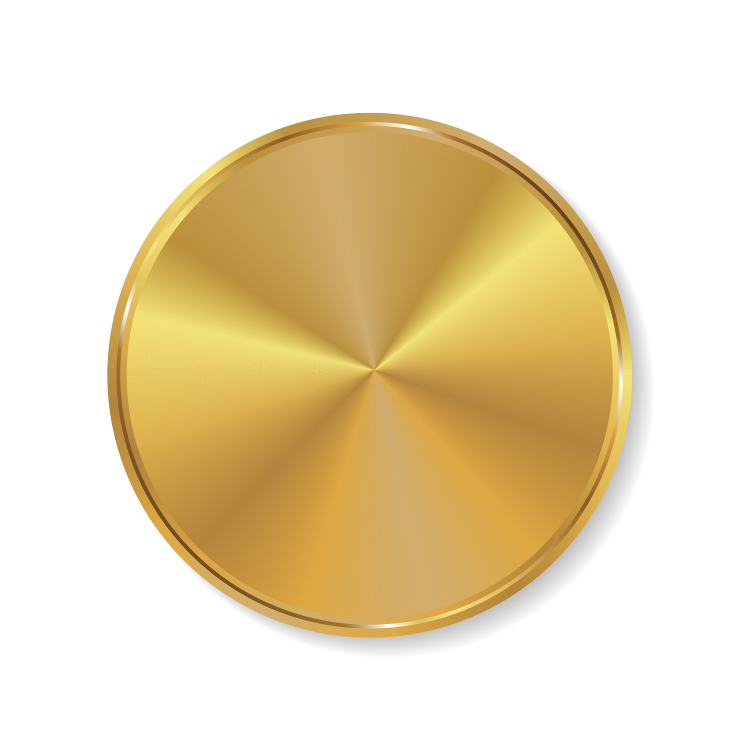 Gold Circle Png Transparent Background