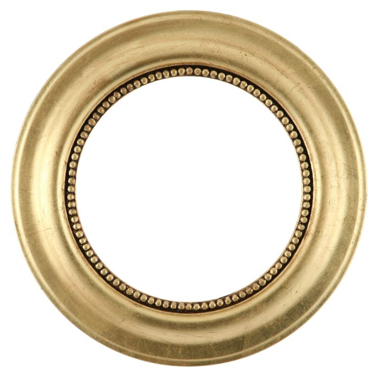 picture frame mirror gold leaf circle golden round frame transparent background png download 736 736 free transparent picture frame png download clip art library clipart library