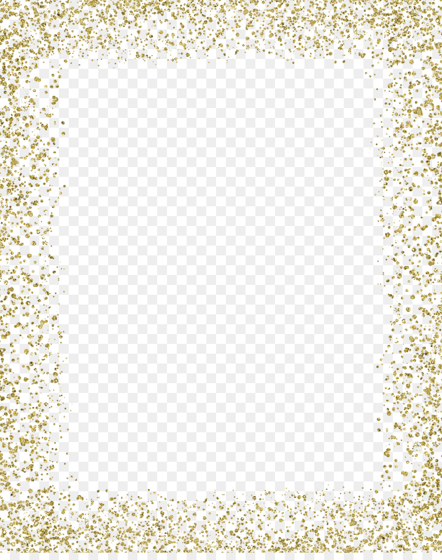 Gold Glitter MIME - Gold color border png download - 2400*3000 - Free Transparent Gold png Download.