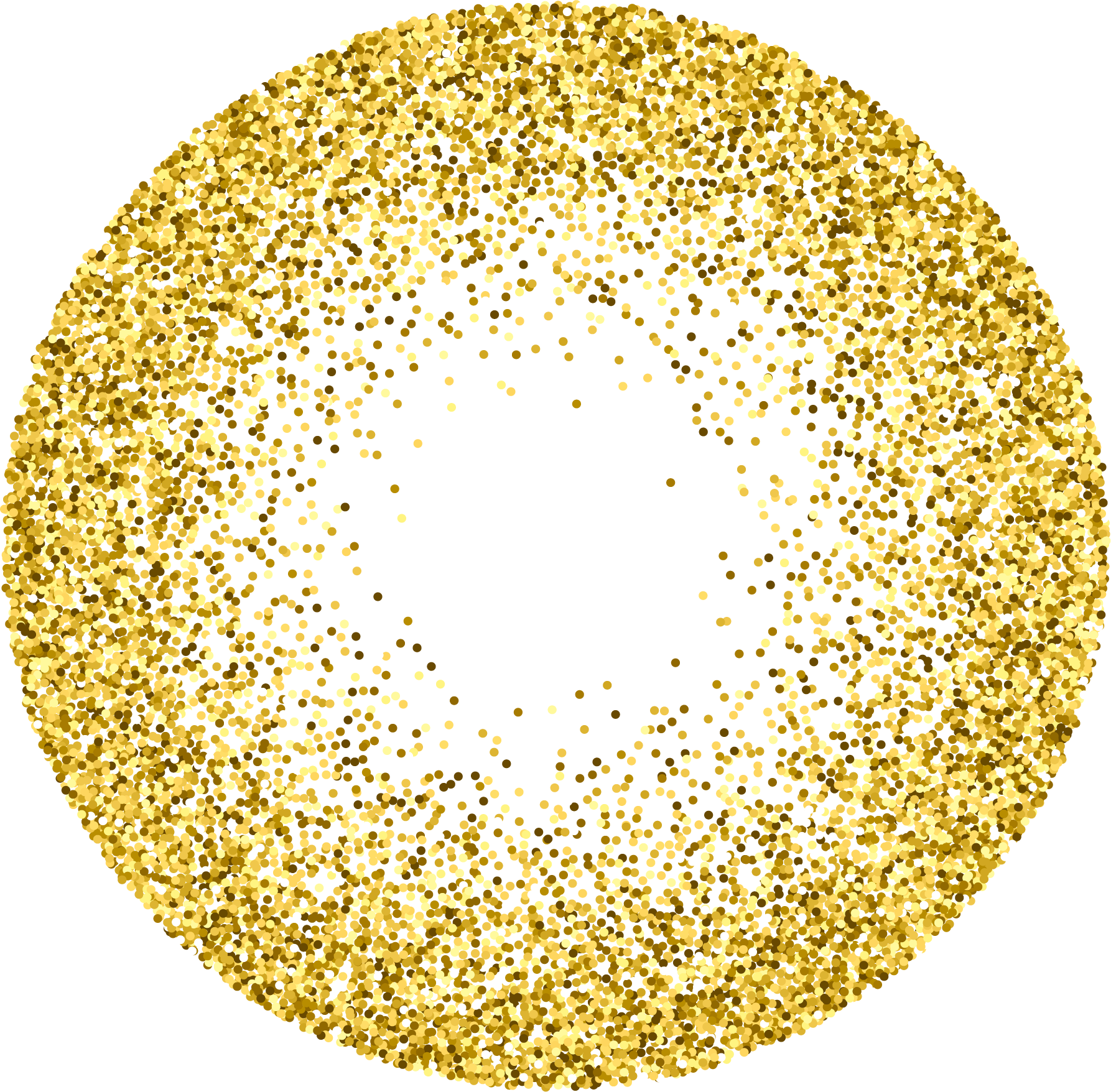 View And Download Hd Glitter Png Pic Gold Glitter Round Png Png Image