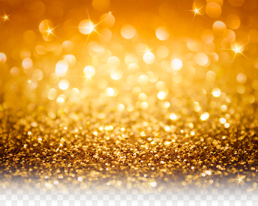 Light Glitter Paper Gold Stock photography - Flash particle background png download - 1100*864 - Free Transparent  Light png Download.