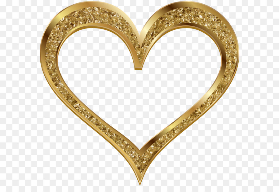 Heart Gold Clip art - Gold Heart Clip Art PNG Image png download - 8000*7425 - Free Transparent Gold png Download.