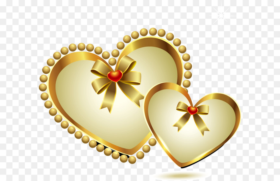 Heart - Gold heart-shaped pattern png download - 1027*915 - Free Transparent Gold png Download.