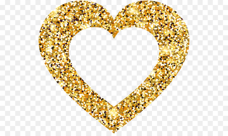 Clip art - golden heart png download - 600*532 - Free Transparent Computer Icons png Download.