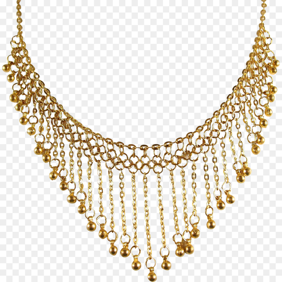 Earring Necklace Jewellery Gold Chain - necklace png download - 1869*1869 - Free Transparent Earring png Download.