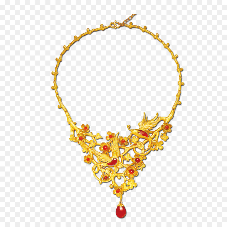 Necklace Gold Jewellery Fashion accessory - Gold necklace png download - 1501*1501 - Free Transparent Necklace png Download.