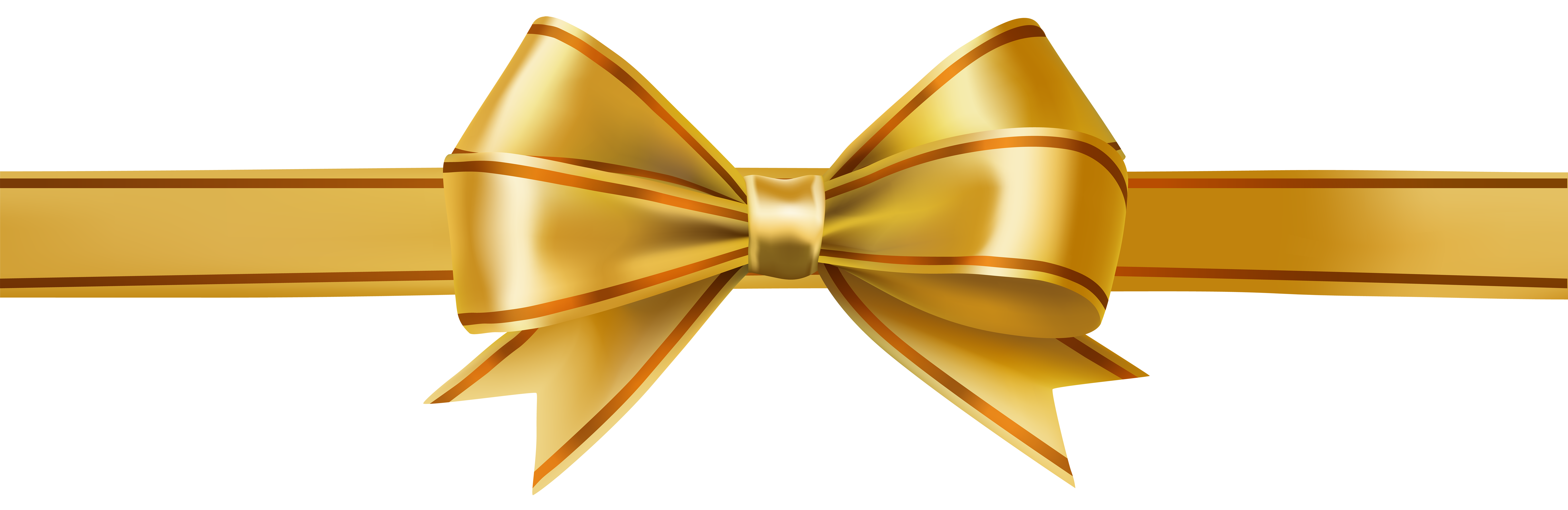 Ribbon Gold Png Tong Kosong