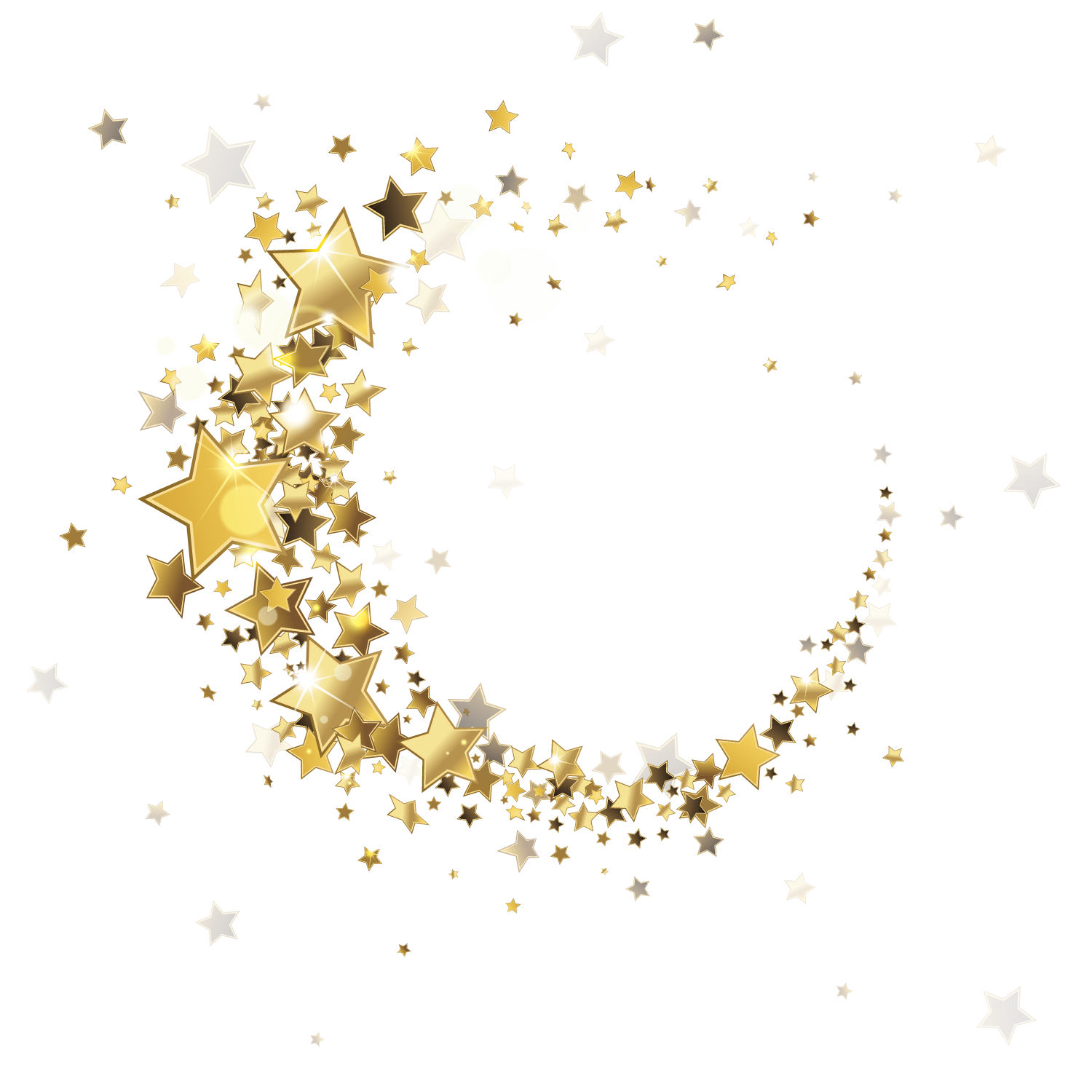 Circle Of Stars Png ~ Gold Stars Star Round Element Clipart Clip 