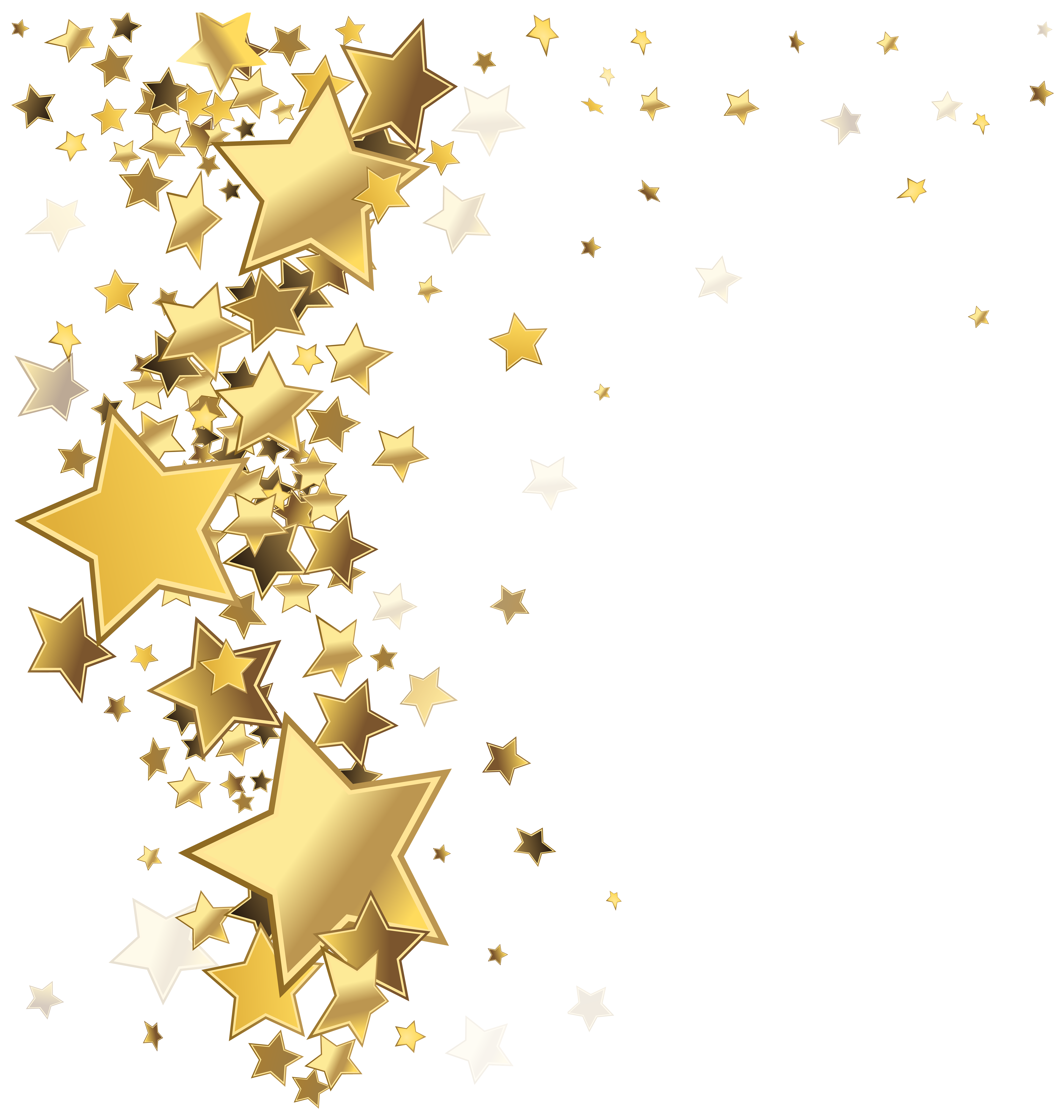 Star Desktop Wallpaper Clip art - gold stars png download - 7599*8000