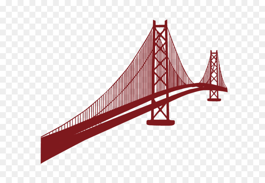 Free Golden Gate Bridge Silhouette Vector, Download Free Golden Gate