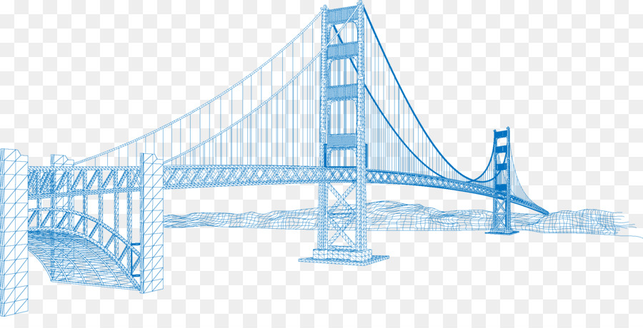 Golden Gate Bridge Eiffel Tower Vector Building - San Francisco Bridge png download - 2245*1108 - Free Transparent Golden Gate Bridge png Download.