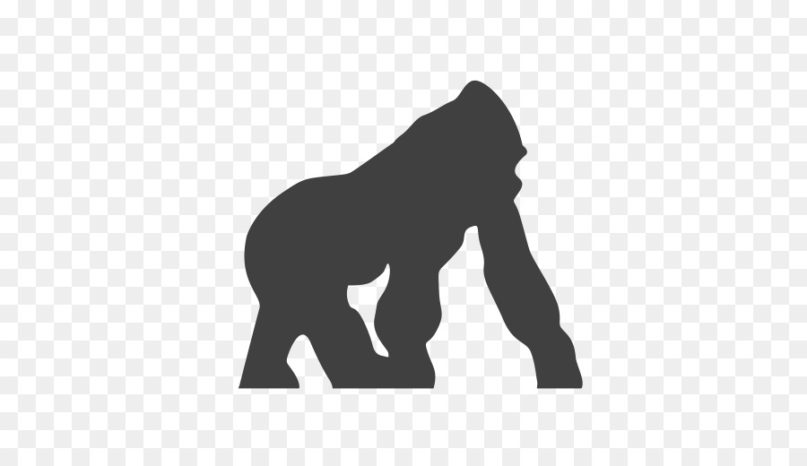Gorilla Primate African elephant Computer Icons Endangered species - gorilla vector png download - 512*512 - Free Transparent Gorilla png Download.