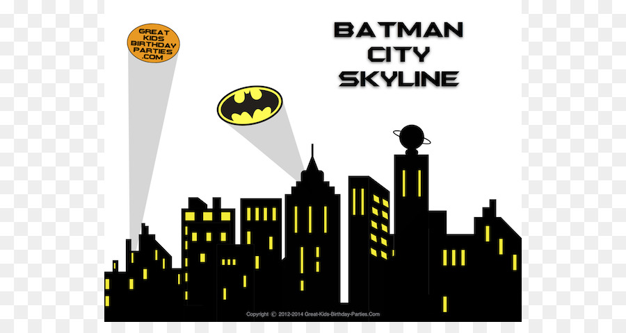 Batman Superman Superhero Bat-Signal Clip art - Skyline Cliparts png download - 600*464 - Free Transparent Batman png Download.