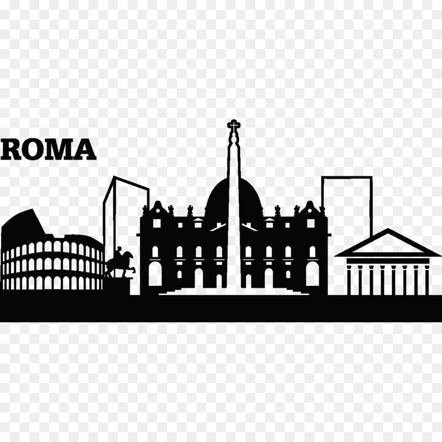Rome Logo Vector graphics Illustration Image - gotham city skyline png download - 1200*1200 - Free Transparent Rome png Download.