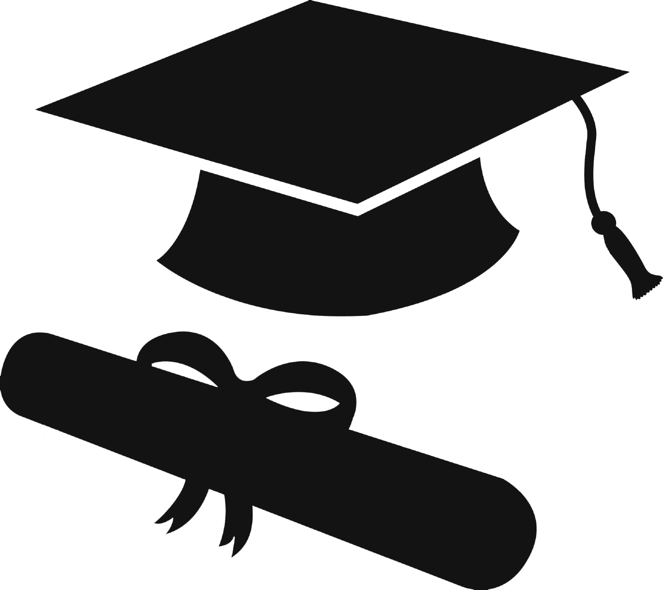Graduation Ceremony Square Academic Cap Silhouette Clip Art