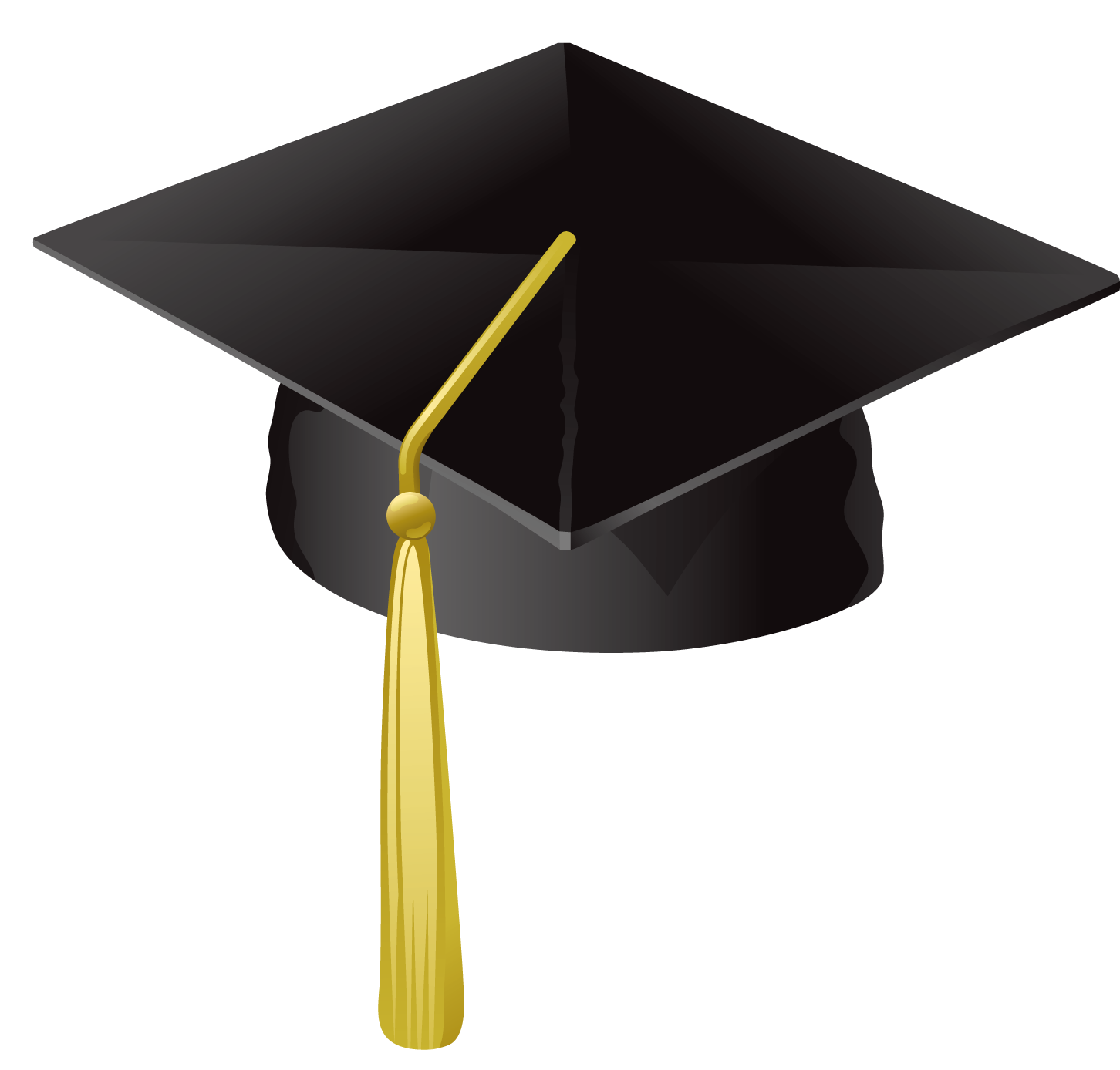 Graduation Ceremony Square Academic Cap Hat Clip Art Transparent Png