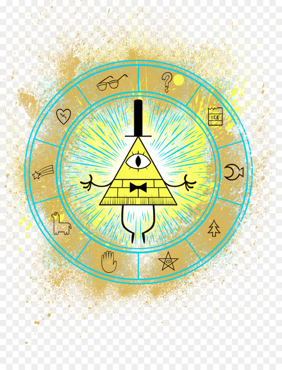 Bill Cipher T-shirt Gravity Falls Animated film Image - T-shirt png download - 1280*1665 - Free Transparent Bill Cipher png Download.
