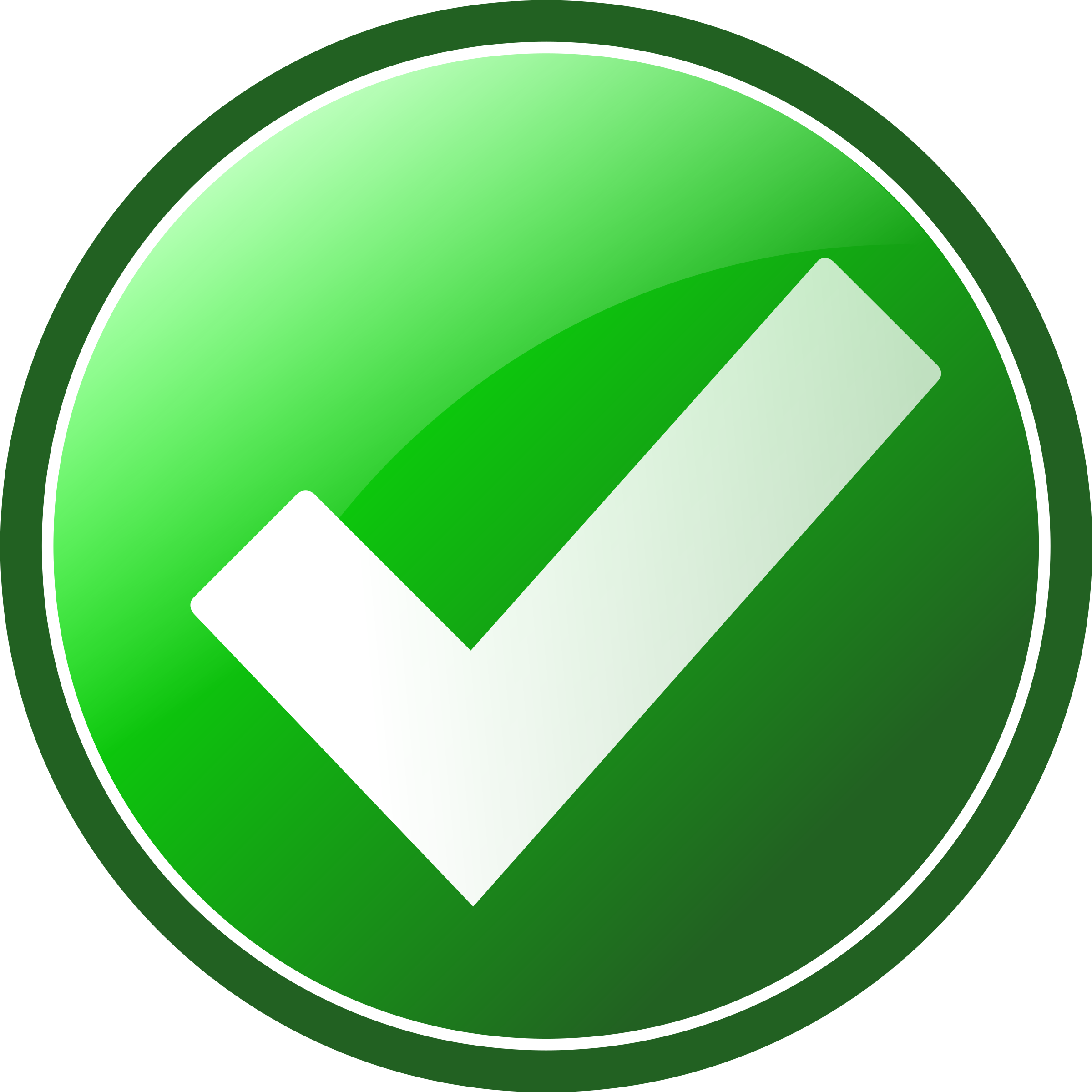 Check Mark Clip Art Green Tick Png Download 2400 2400 Free 