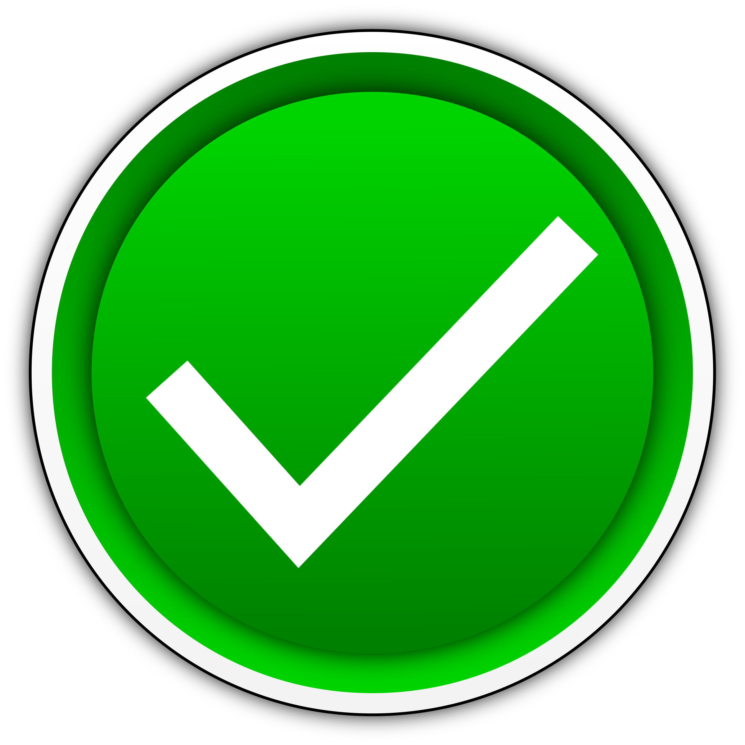 Check Mark Symbol Computer Icons Clip Art Green Yes Check Mark Png 