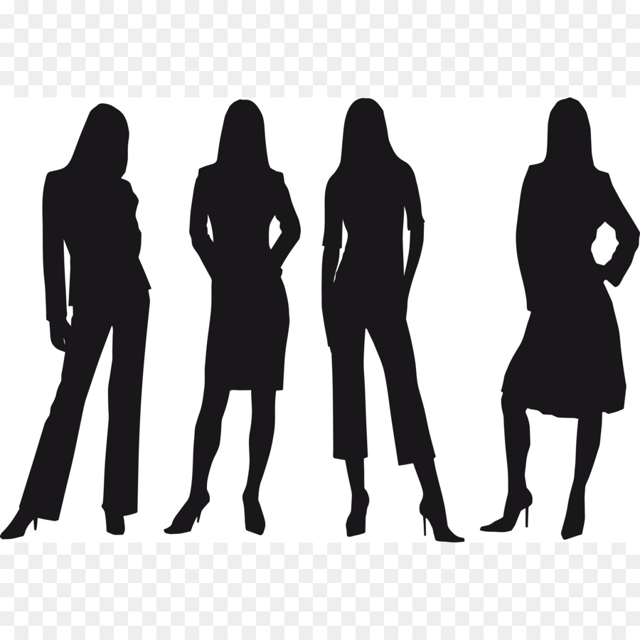Silhouette Businessperson Woman - WOMEN SUIT png download - 4602*4602 - Free Transparent Silhouette png Download.