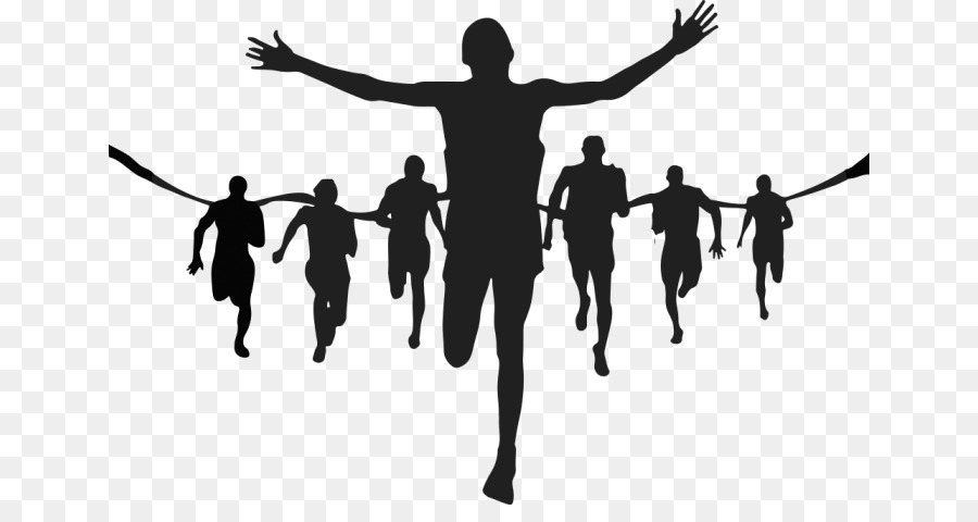 Free Group Running Silhouette, Download Free Group Running Silhouette