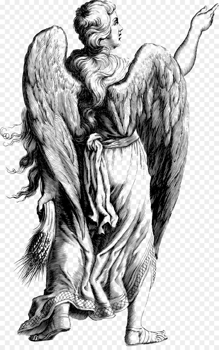 Guardian angel Gabriel Virgo Clip art - sagittarius png download - 1476*2335 - Free Transparent Angel png Download.