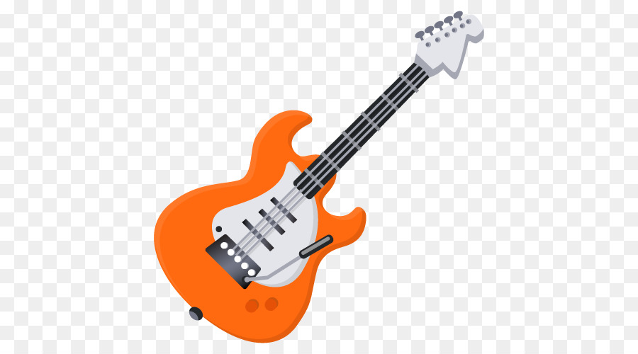 Emoji Electric guitar Musical Instruments - Emoji png download - 500*500 - Free Transparent Emoji png Download.