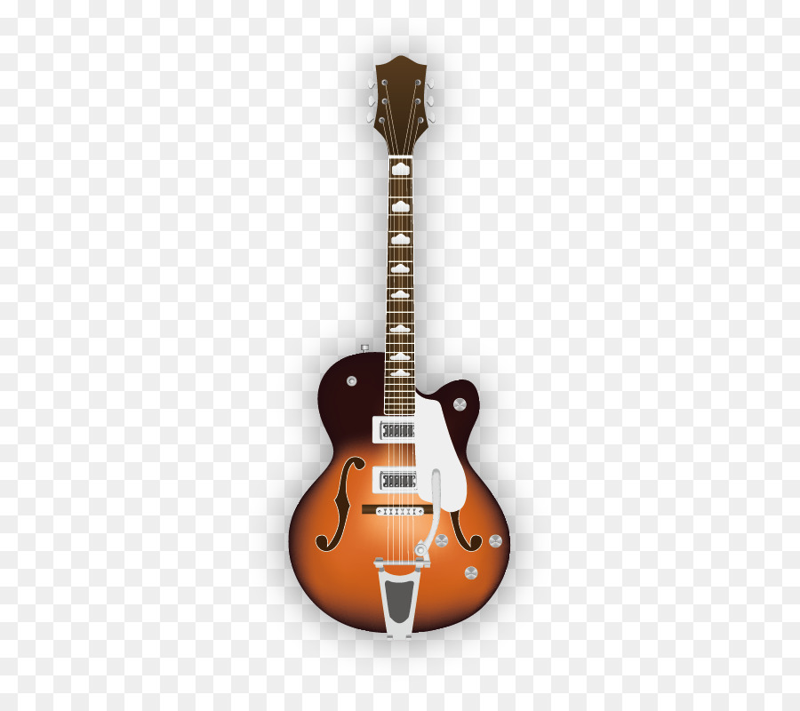 Acoustic guitar Electric guitar Classical guitar - Vector Hand-painted guitar png download - 375*784 - Free Transparent Guitar png Download.