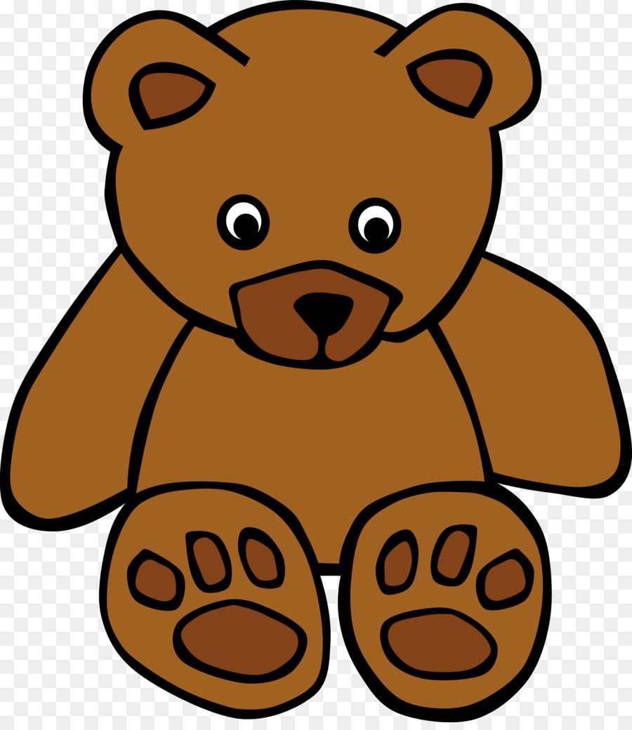 American black bear Brown bear Gummy bear Polar bear - Ted Cliparts png download - 3333*3812 - Free Transparent  png Download.