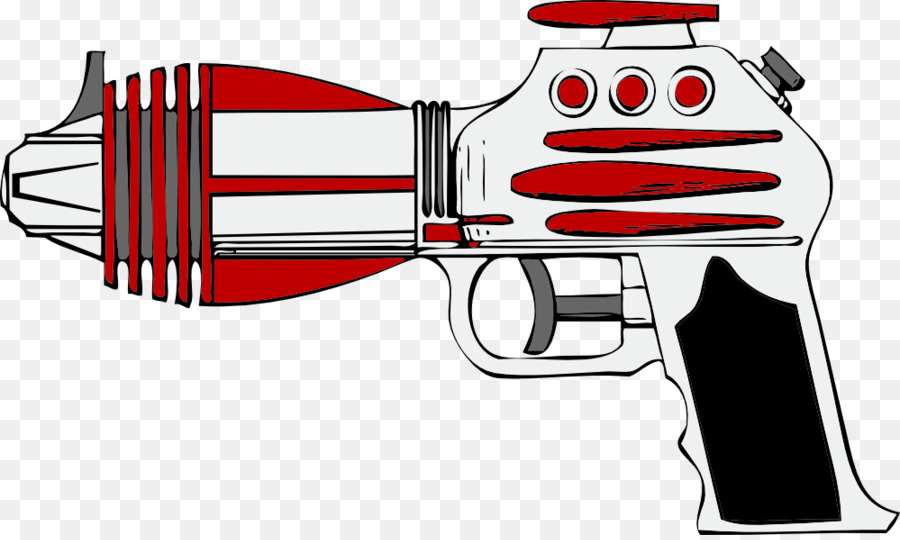 Firearm Laser guns Raygun Laser tag Clip art - Cartoon Revolver Cliparts png download - 999*594 - Free Transparent  png Download.