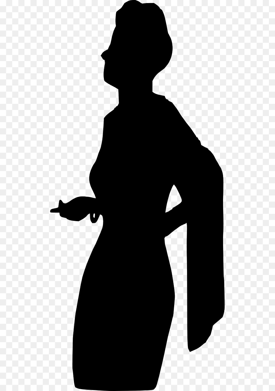 Silhouette Photography Female - Silhouette png download - 640*1280 - Free Transparent Silhouette png Download.