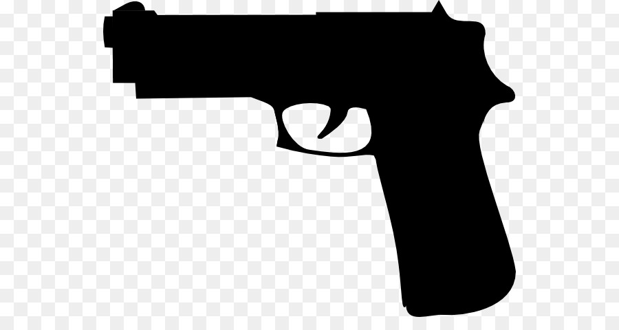 Firearm Pistol Gun Clip art - hand clip art png download - 600*461 - Free Transparent  png Download.