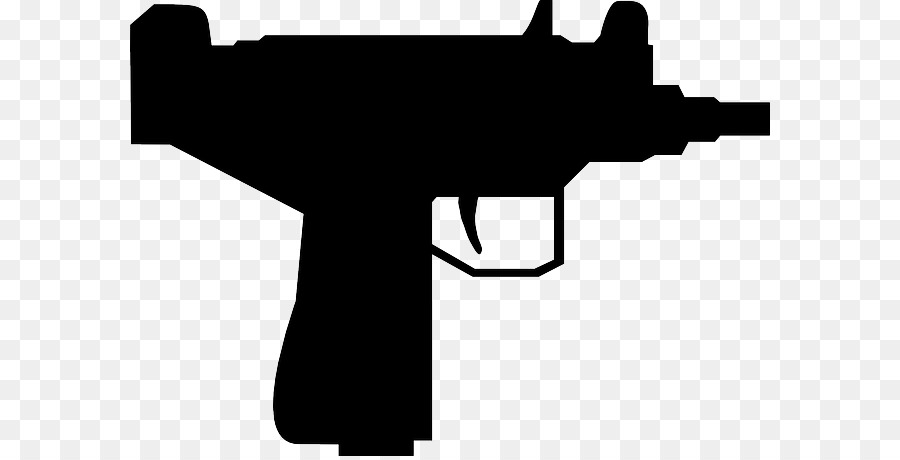 Firearm Silhouette Pistol Clip art - Guns Cartoon png download - 640*456 - Free Transparent  png Download.