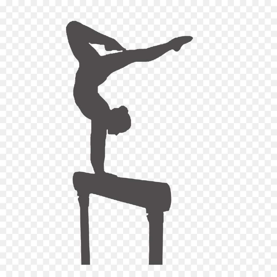 Artistic gymnastics Silhouette Split Clip art - gymnastics png download - 4000*4000 - Free Transparent Gymnastics png Download.