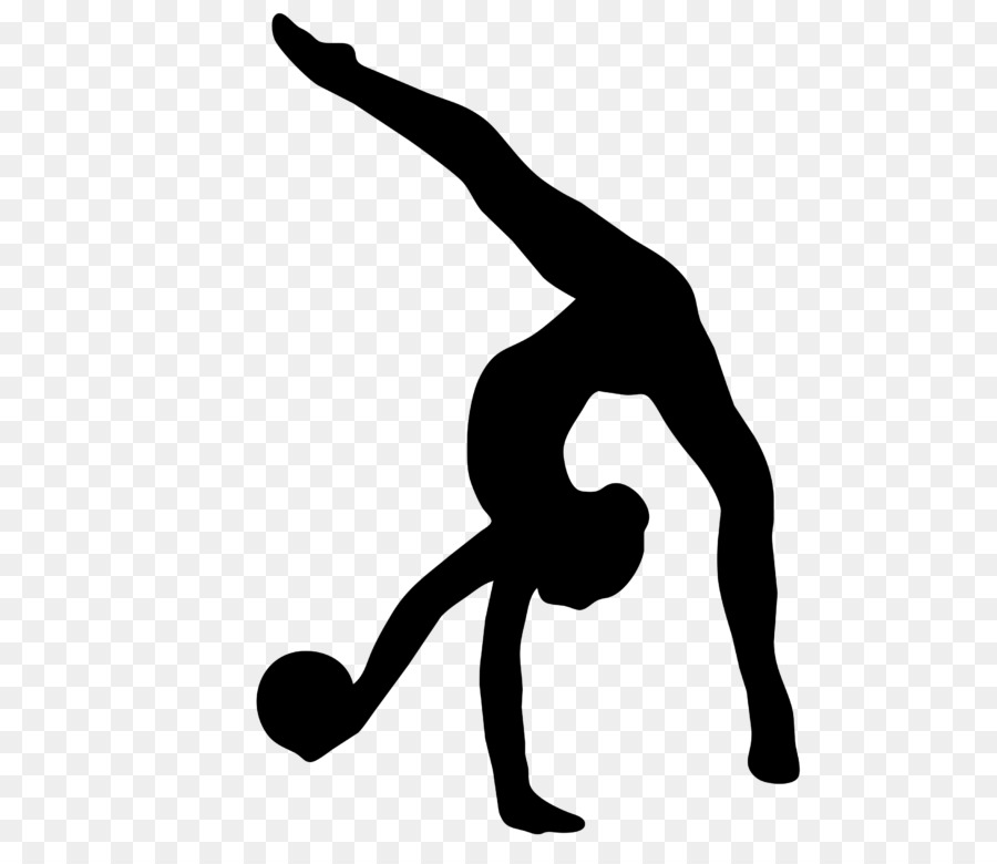 Rhythmic gymnastics Ribbon Silhouette Clip art - gymnastics png download - 768*768 - Free Transparent  Rhythmic Gymnastics png Download.