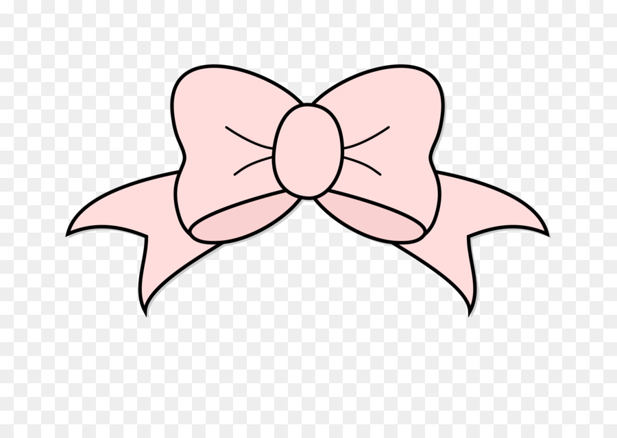 Bow tie Drawing Ribbon Clip art - pink bow png download - 2400*1697 - Free Transparent  png Download.
