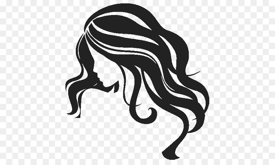 Hair Silhouette Clip art - hair png download - 495*532 - Free Transparent Hair png Download.