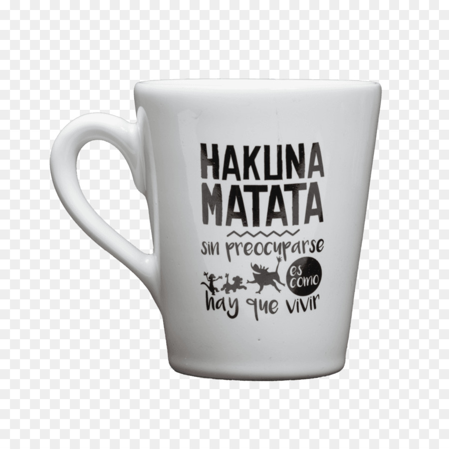 Coffee cup Mug Ceramic Cushion - hakuna matata png download - 1024*1024 - Free Transparent Coffee Cup png Download.