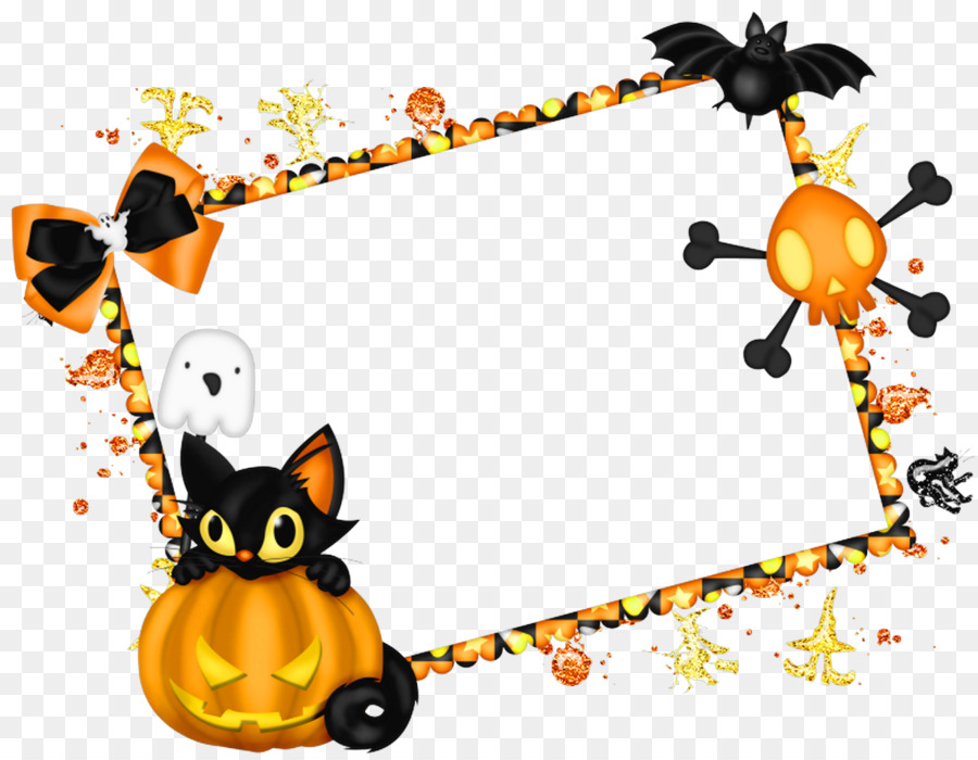 Halloween Clip art - Halloween Frame Cliparts png download - 1200*926 - Free Transparent Halloween  png Download.