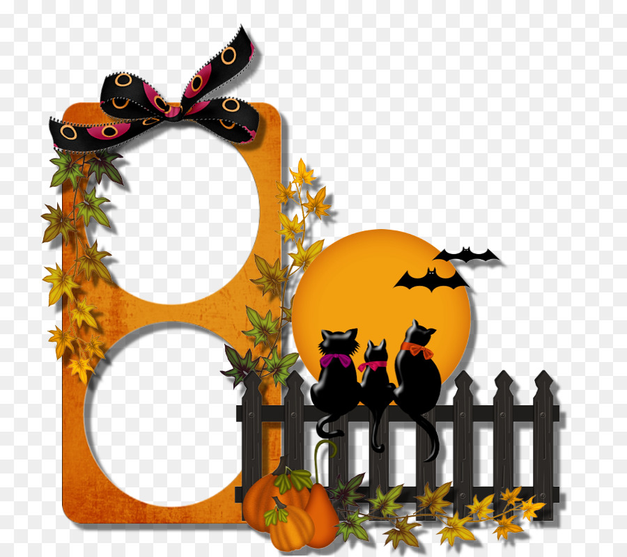 Halloween Picture Frames Pumpkin Clip art - Halloween png download - 800*800 - Free Transparent Halloween  png Download.