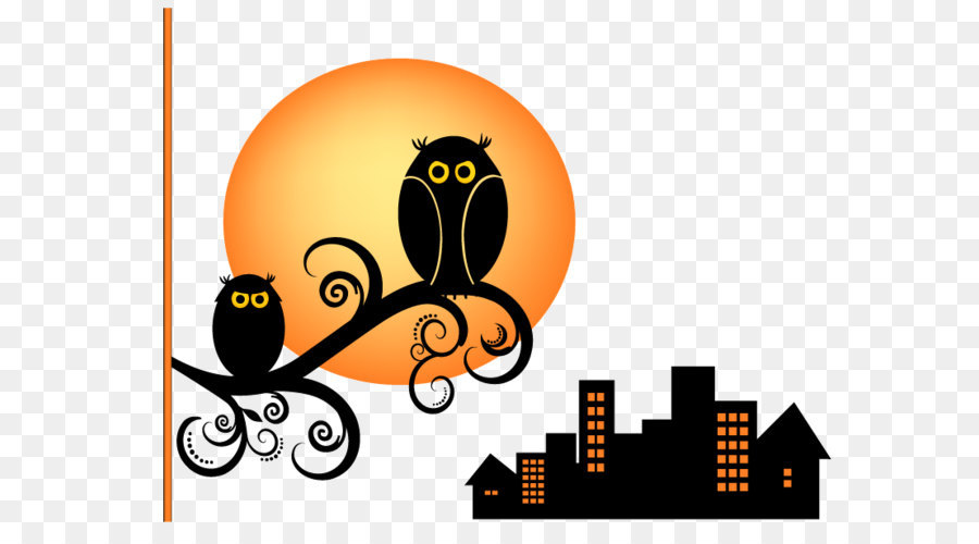 Halloween vector logo signs png download - 800*600 - Free Transparent Owl ai,png Download.