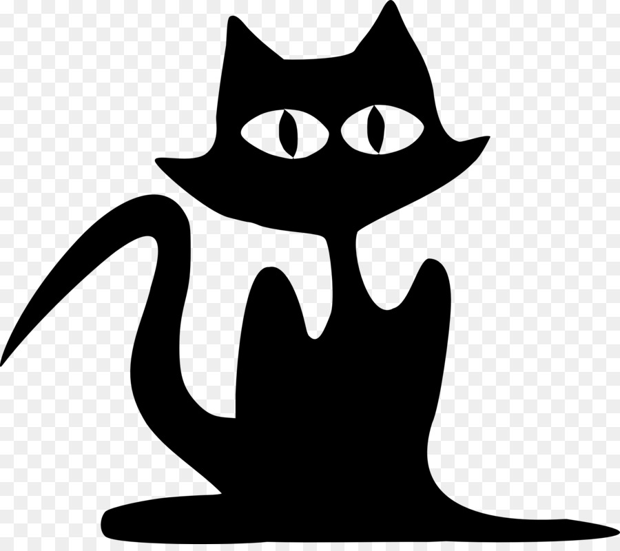 Cat Halloween Silhouette Clip art - Halloween Lights Cliparts png download - 2555*2242 - Free Transparent Cat png Download.