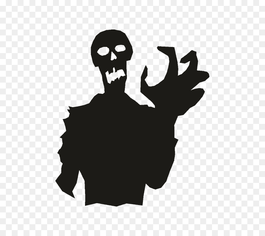 Ghoul Silhouette Halloween Clip art - ghoul png download - 800*800 - Free Transparent  png Download.