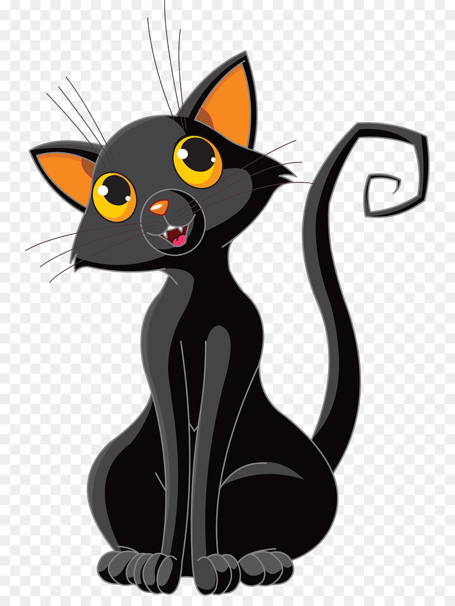 Cat Halloween Kitten Clip art - Witch Cat png download - 801*1200 - Free Transparent Cat png Download.