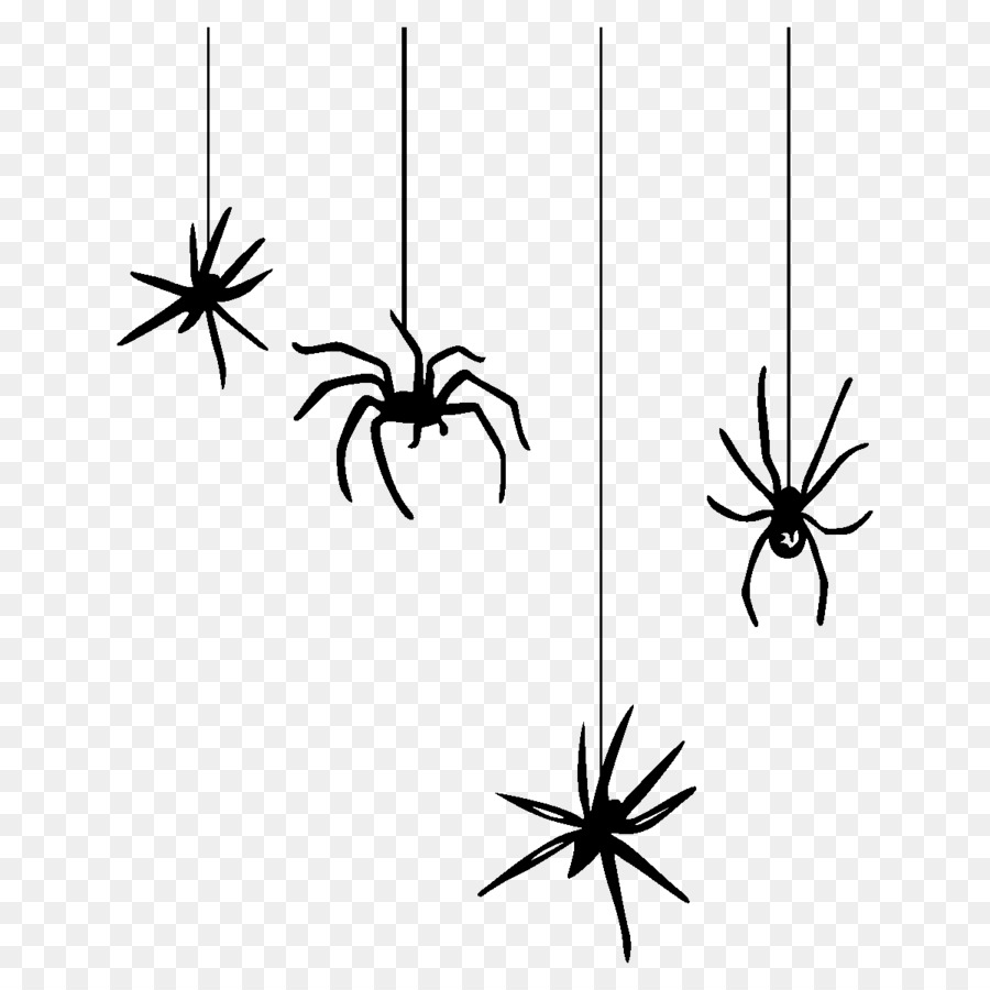 Spider web Halloween Clip art - spider png download - 1200*1200 - Free Transparent Spider png Download.