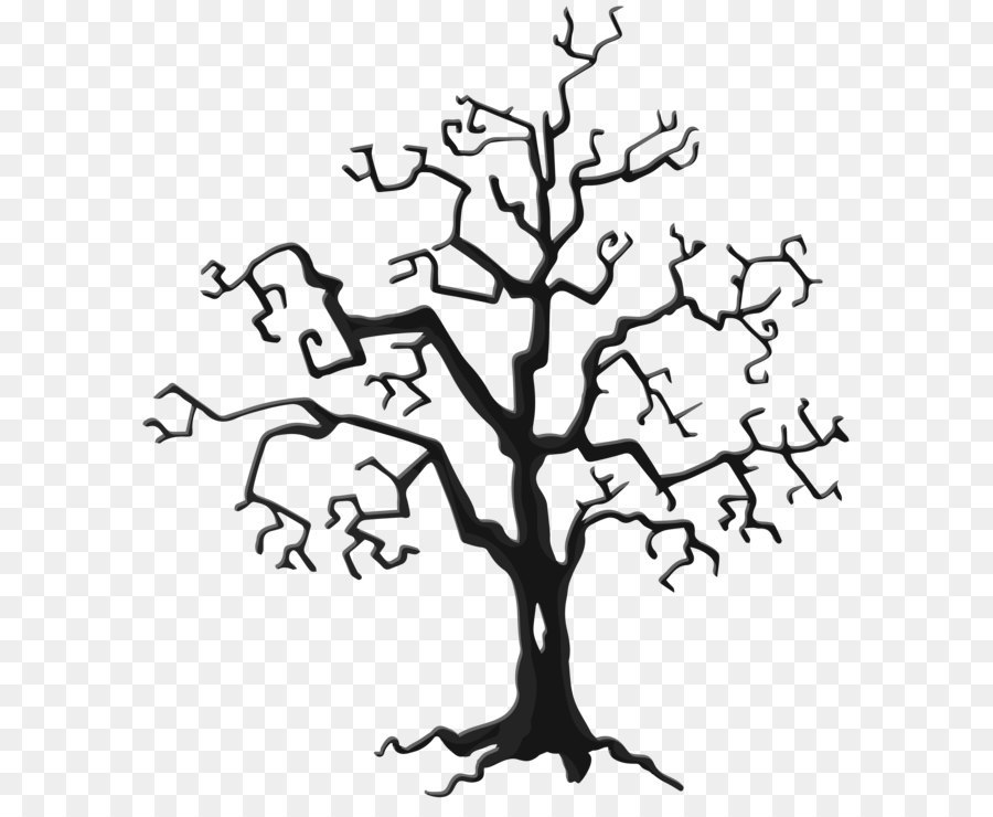 The Halloween Tree Clip art - Halloween Tree Transparent PNG Image png download - 7160*8000 - Free Transparent The Halloween Tree png Download.